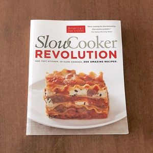 “Slow Cooker Revolution” Cookbook. Brand New